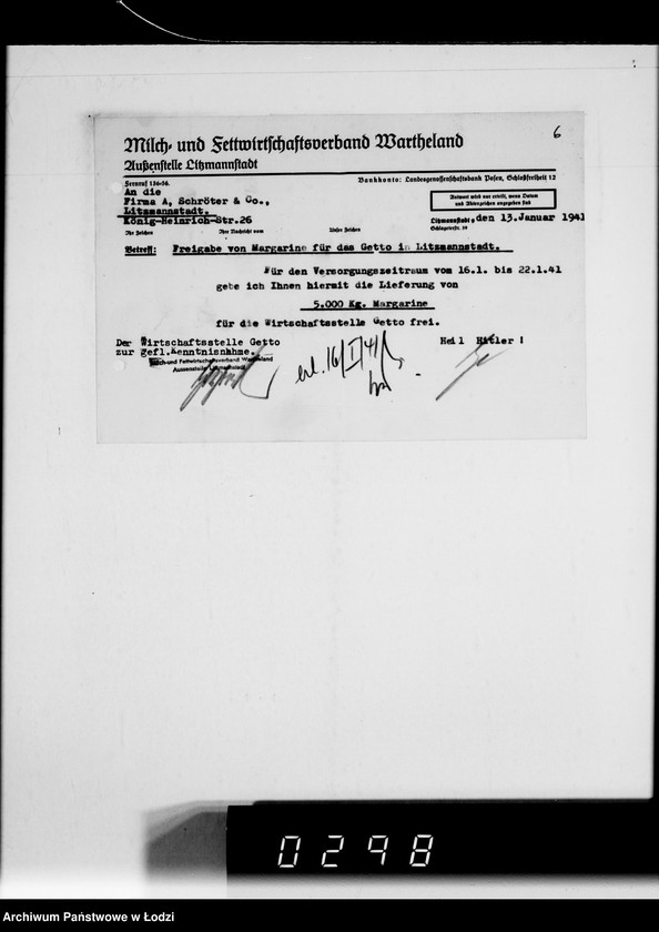 Obraz 11 z jednostki "Tägliche Bedarfsmeldungen für alle Gemüsesorten. Fleisch, Fett, u.Eier-bedarfsmeldungen"