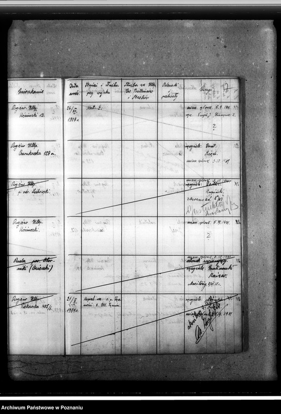 image.from.unit.number "Ewidencja członków Miejscowego Oddziału Związku Powstańców i Strzelców [Wielkopolski Związek Powstańców i Strzelców oddział w Rogoźnie]"