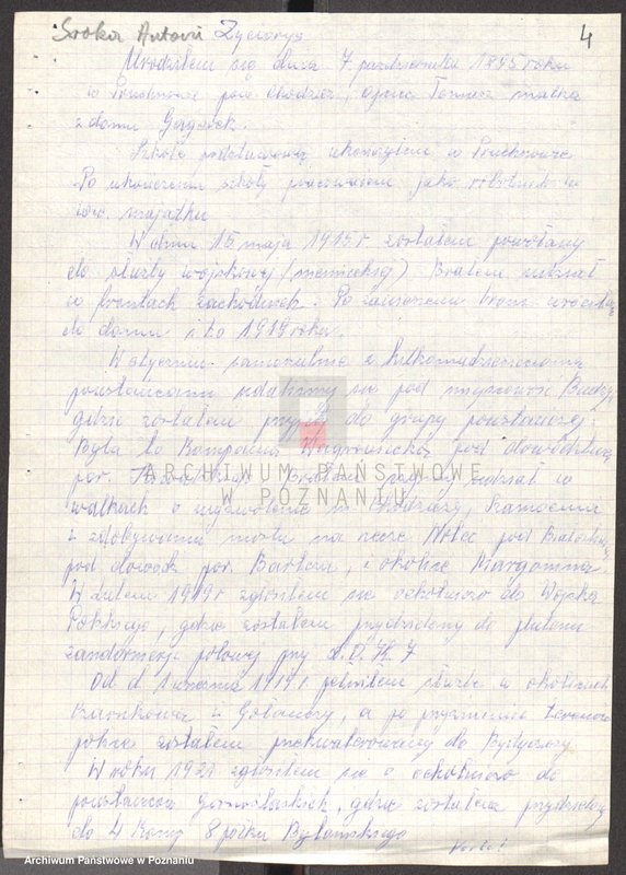 Obraz 19 z jednostki "Życiorysy powstańców wielkopolskich: S - tom V /Sroczyński Kazimierz - Staszak Jan/."