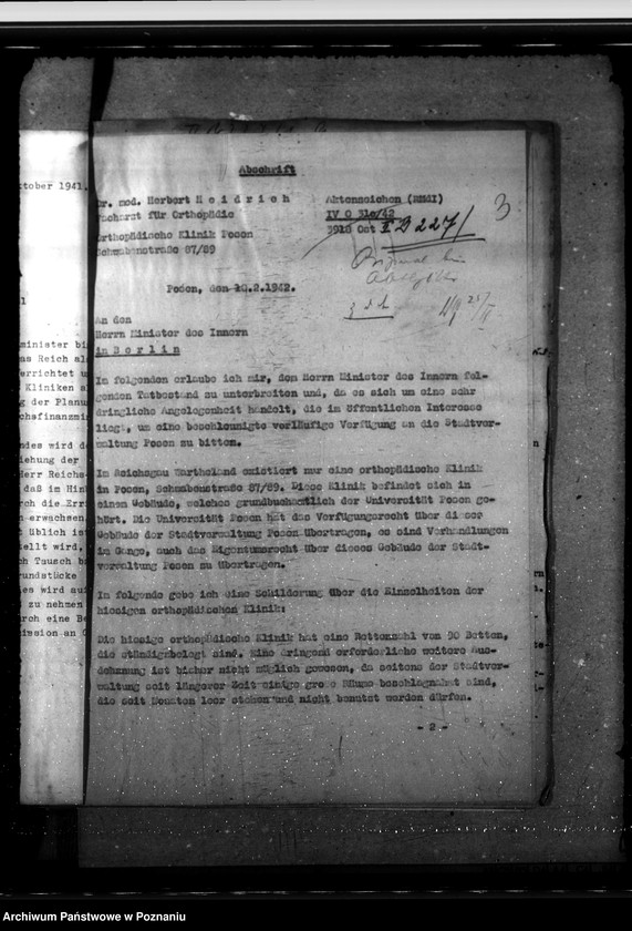 Obraz 7 z jednostki "Krankenhäuser. Verwendung früherer Judenlager"