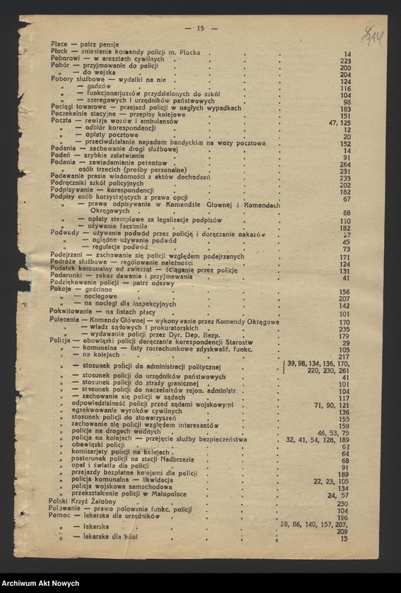 image.from.unit.number "Rozkazy Komendanta Głównego Policji Komunalnej i Milicji Ludowej nr 1-2. Rozkazy Komendanta Głównego Policji Państwowej nr 3-200. Skorowidz do rozkazów Komendanta Głównego Policji Państwowej nr 1-275."