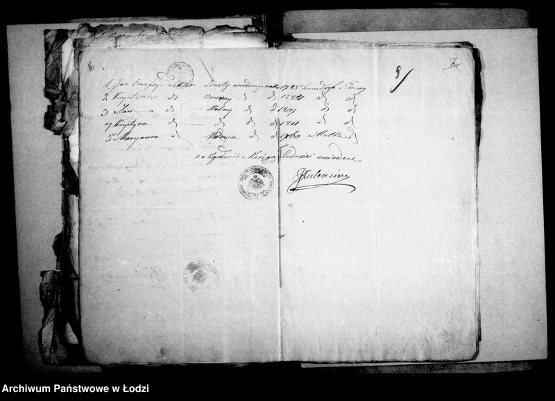 Obraz 18 z jednostki "Akta tyczące się świadectw przesiedleńczych"