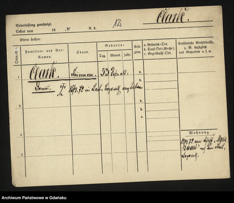 image.from.unit.number "Karty meldunkowe: Claer - Cohen"