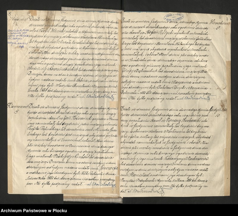 Obraz 6 z jednostki "Akta urodzeń, małżeństw i zgonów"