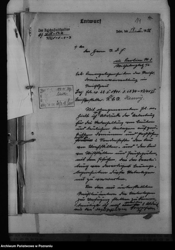 Obraz 18 z jednostki "Staats - Domänen. Allgemeiner Schriftwechsel"