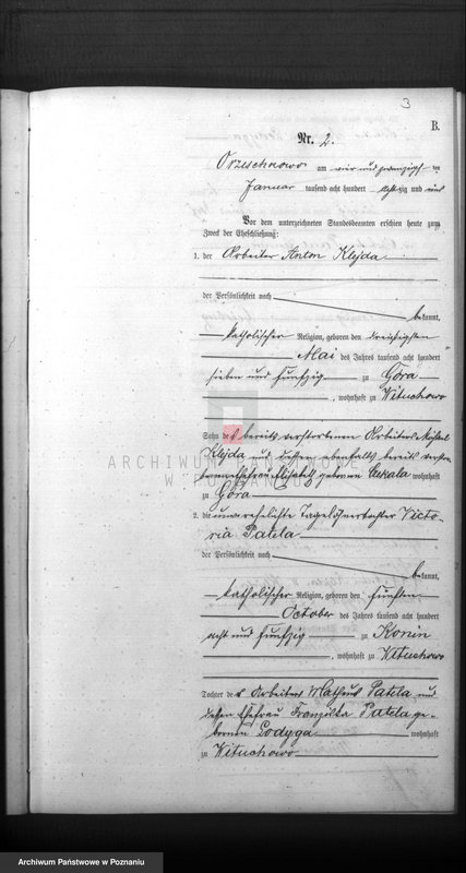 Obraz 5 z jednostki "Księga małżeństw"