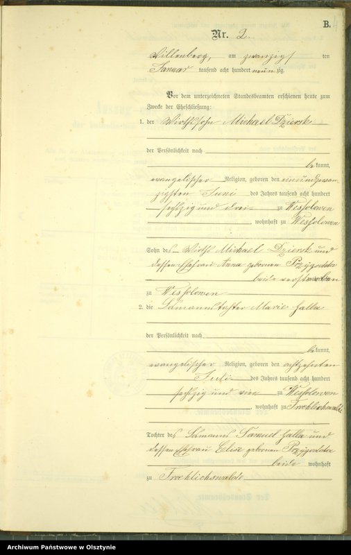 image.from.unit.number "Heiraths-Neben-Register Nr 1 - 51"