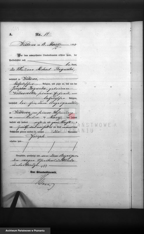 Obraz 16 z jednostki "Księga urodzeń"
