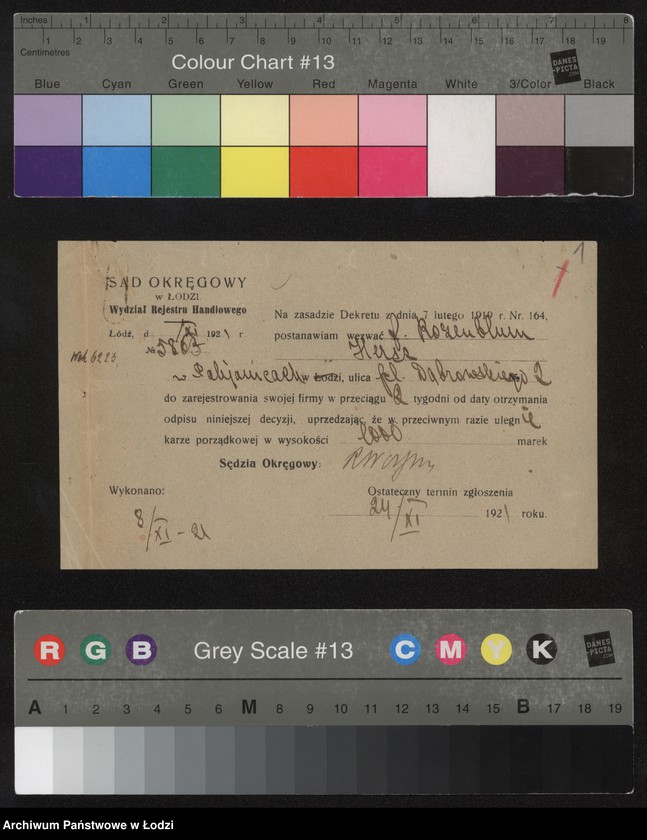 Obraz 3 z jednostki "Hersz Rozenblum- handel win i wódek"