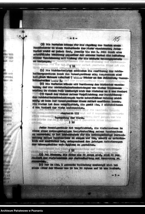 Obraz 19 z jednostki "Mietregelung für Wohn- und Geschüftsräume in den Ostgebieten"