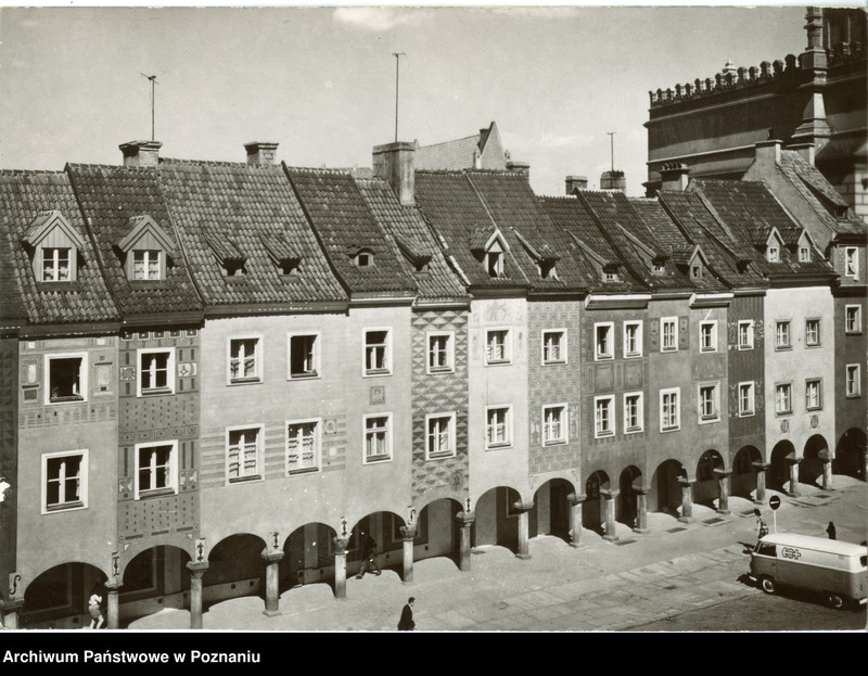 Obraz 1 z jednostki "Poznań - Stary Rynek: zabytkowe kamieniczki"