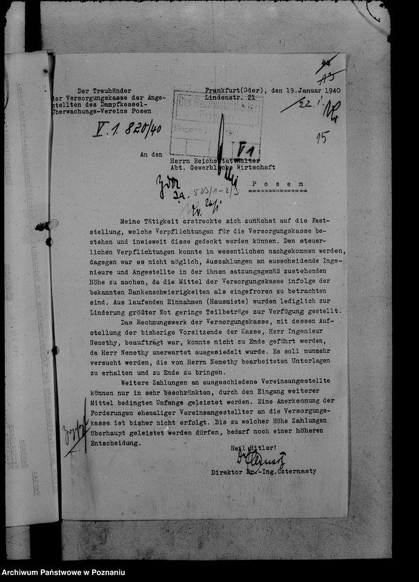 Obraz 19 z jednostki "Technischer Überwachungsverein - Posen"