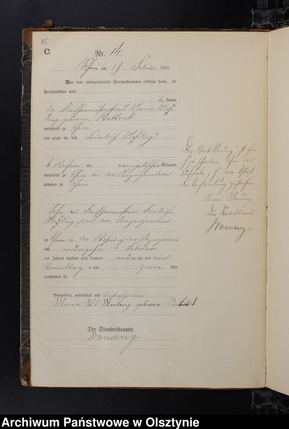 image.from.unit.number "Sterbe-Haupt-Register Nr 1 - 78"