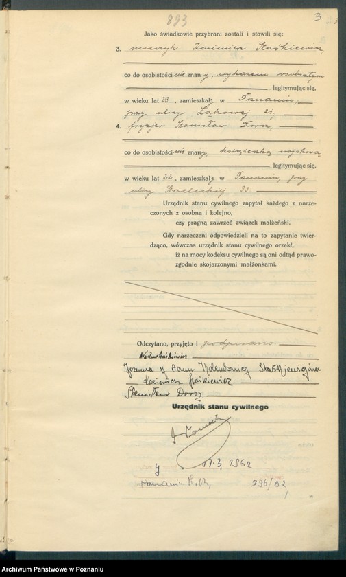 Obraz 5 z jednostki "Księga miejscowa małżeństw tom IV [Rejestr główny małżeństw]"