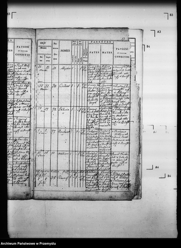 Obraz 17 z jednostki "[Kopie ksiąg metrykalnych parafii Berest z filią Polany (dekanat Grybów)]"