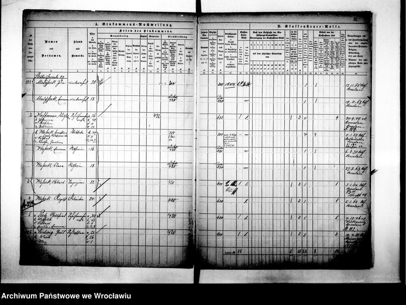 image.from.unit.number "Klassensteuerrolle nebst Eikommens - Nachweisung"