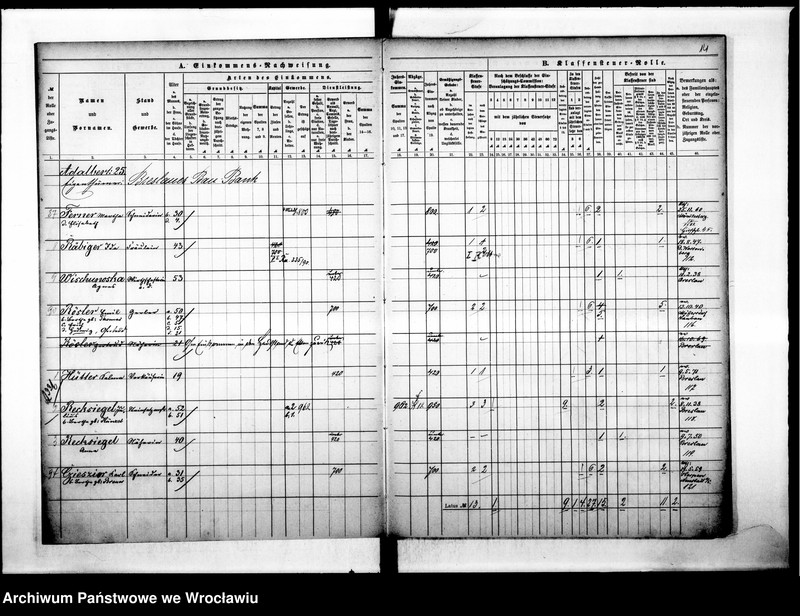image.from.unit.number "Klassensteuerolle nebst Einkommens Nachweisung"
