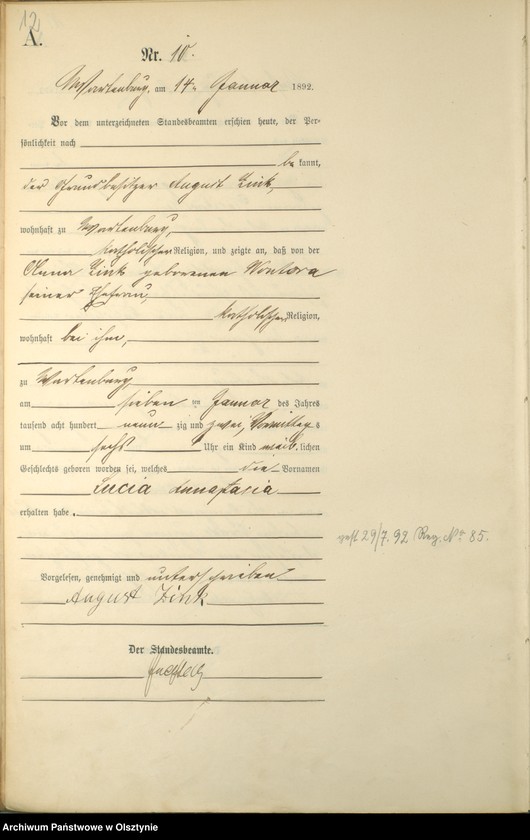 image.from.unit.number "Geburta-Haupt-Register Nr 1 - 189"