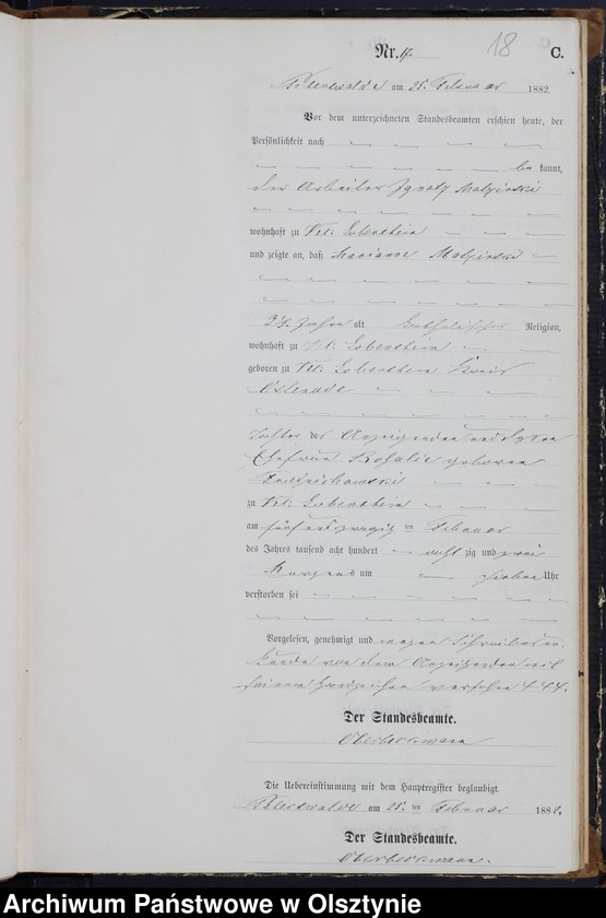 image.from.unit.number "Sterbe-Neben-Register Nr 1 - 100"