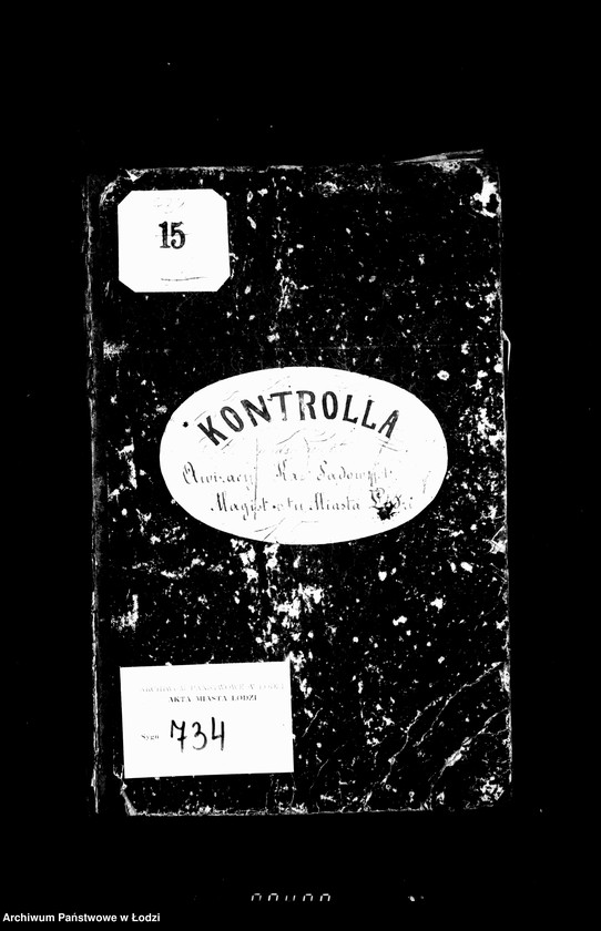 Obraz 4 z jednostki "Kontrolla nadsyłanych awizacji kar sądowych Magistratu miasta Łodzi"