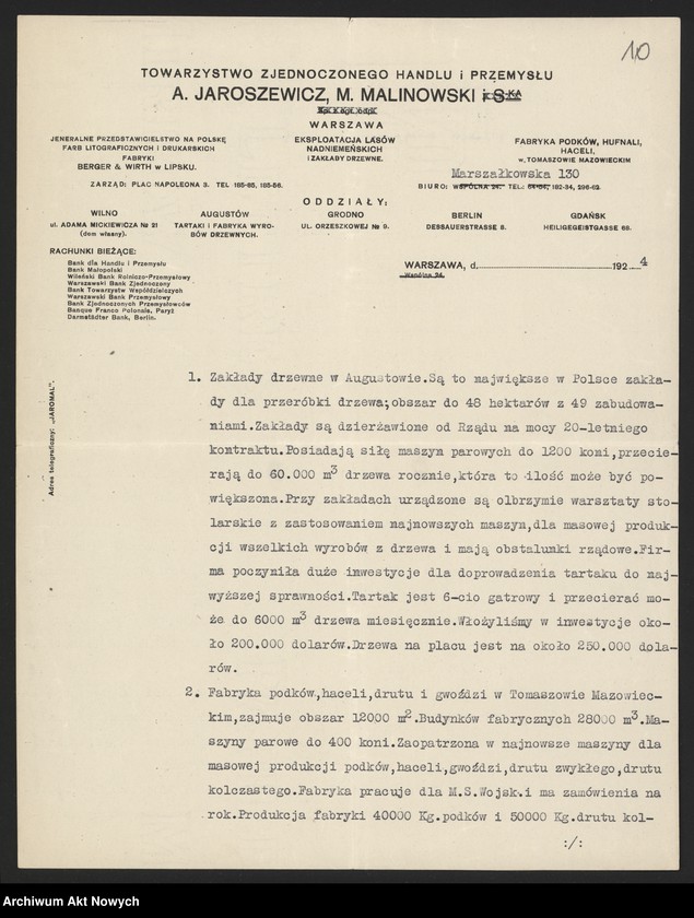 image.from.unit.number "Jaroszewicz A. (przemysłowiec); Załączniki: nota A. Jaroszewicza o swych aktywach; L.4"