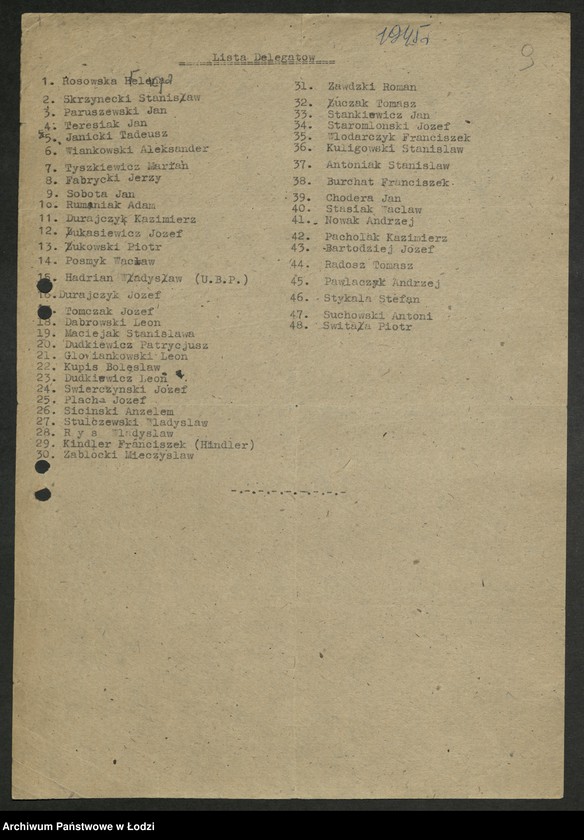 Obraz 10 z jednostki "Ankiety sprawozdawcze instruktora Komitetu Powiatowego Wieluń [z załącznikami]"