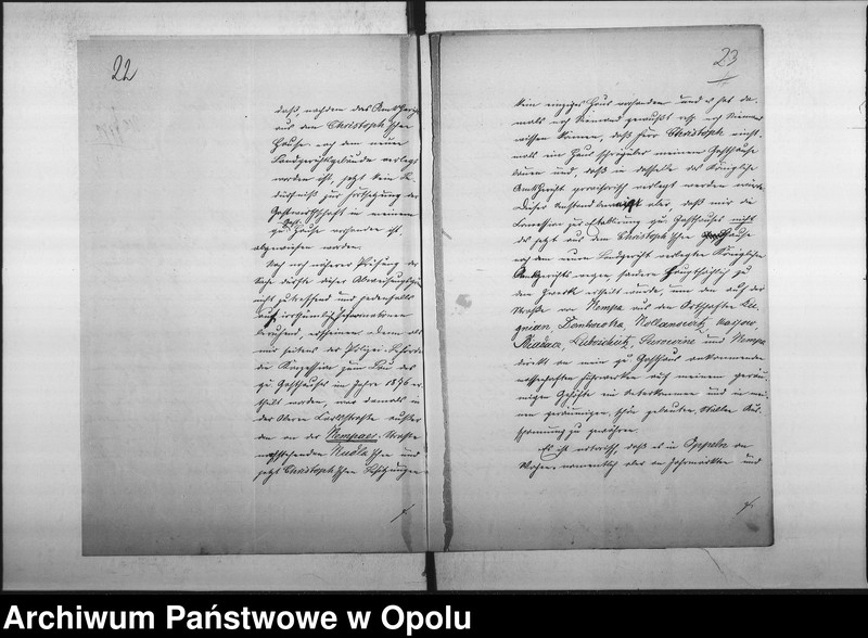 Obraz 20 z jednostki "Acta des Magistrats zu Oppeln betreffend Gastwirtschaft im Adametz