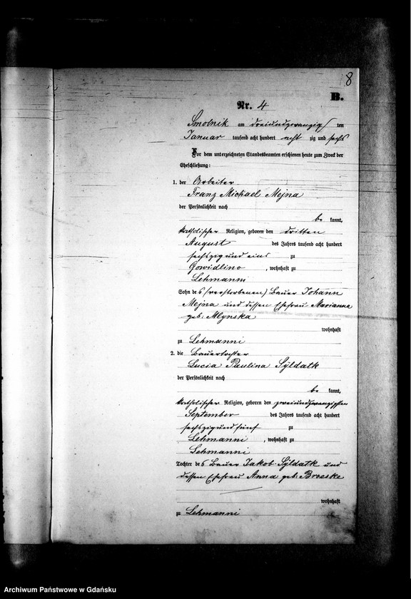 image.from.unit.number "Księga małżeństw"