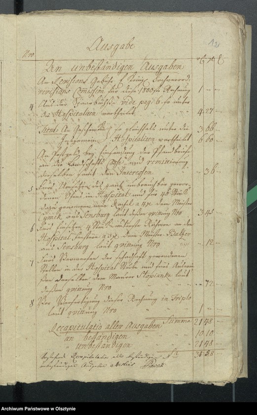image.from.unit.number "Seehestische Hospital - Rechnung"