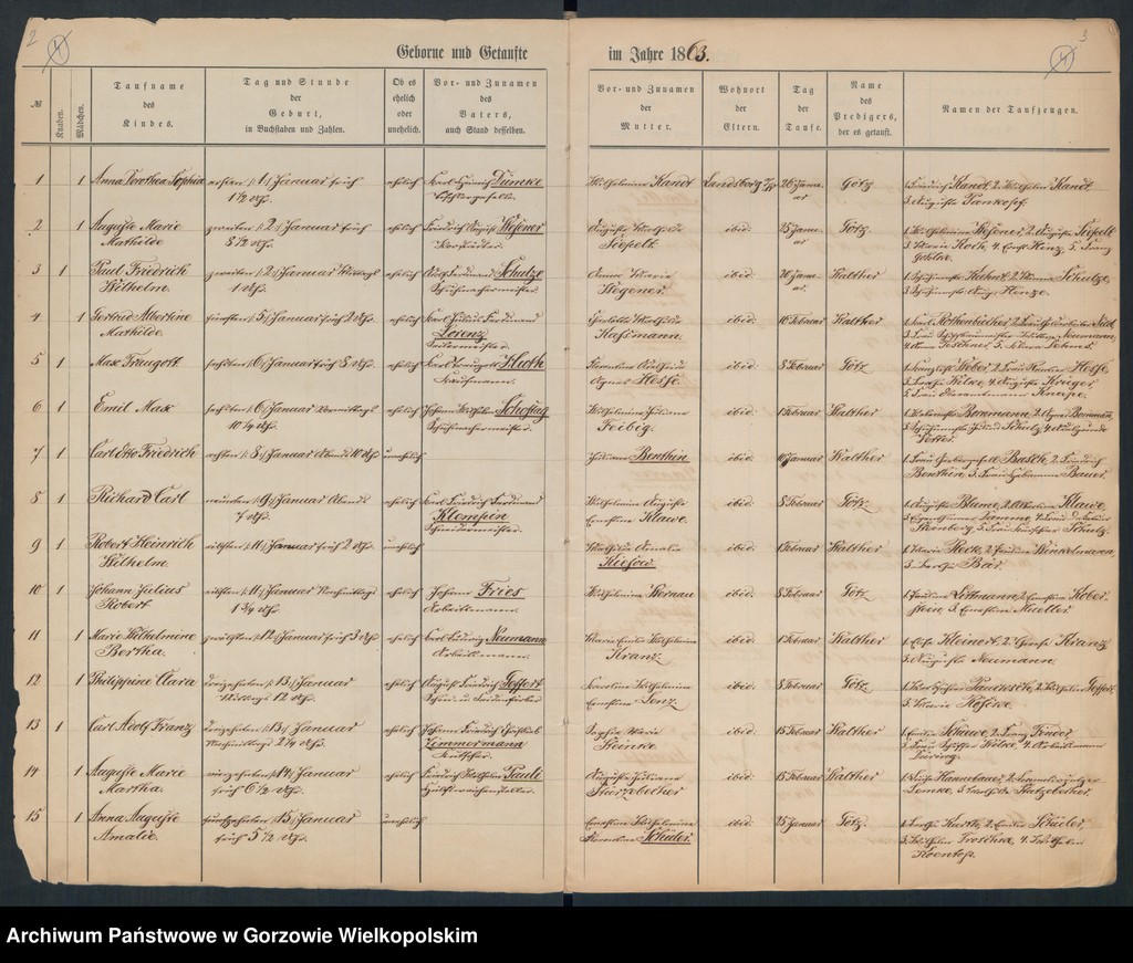 image.from.unit.number "Duplikate der Hauptkirche Landsberg an der Warthe (zawiera także księgi zgonów Konkordien Kirche mit der reformirten und Militair Gemeinde z 1863 r.)"