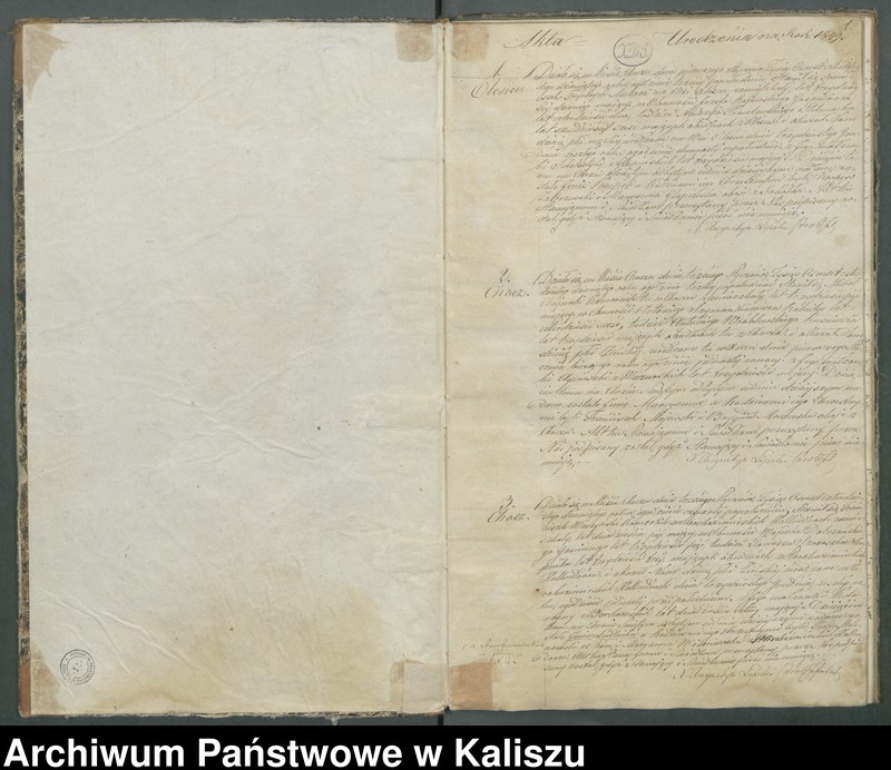Obraz 3 z jednostki "Książka duplikat aktów urodzeń, zaślubień i zejść"