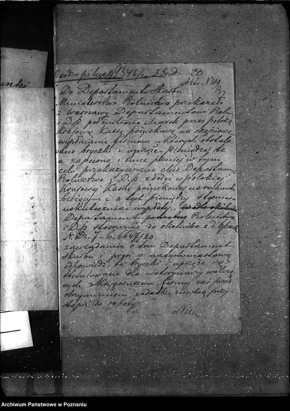 Obraz 7 z jednostki "Sprawy gospodarcze-ogólne Obstalunki na polecenia z Warszawy"