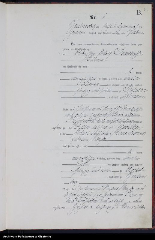 image.from.unit.number "Heirath-Haupt-Register Nr 1 - 30"