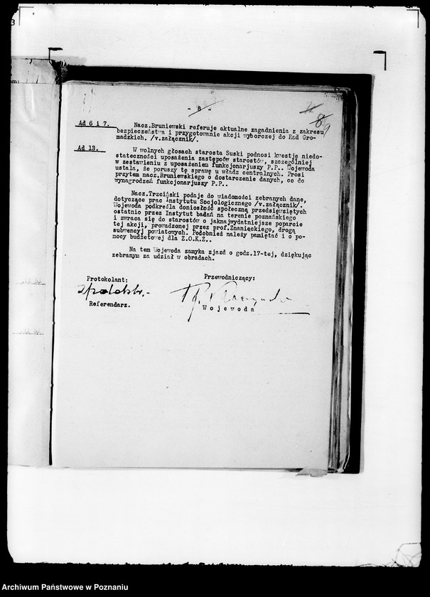 Obraz 13 z jednostki "/Zjazdy starostów i wojewodów/ /materiały przygotowawcze/"