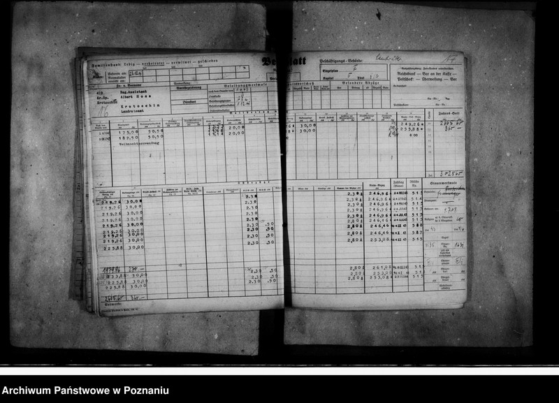 Obraz 19 z jednostki "Bewerbungen um Anstellung (oraz karty wynagrodzeń, m.in. Landratów)"