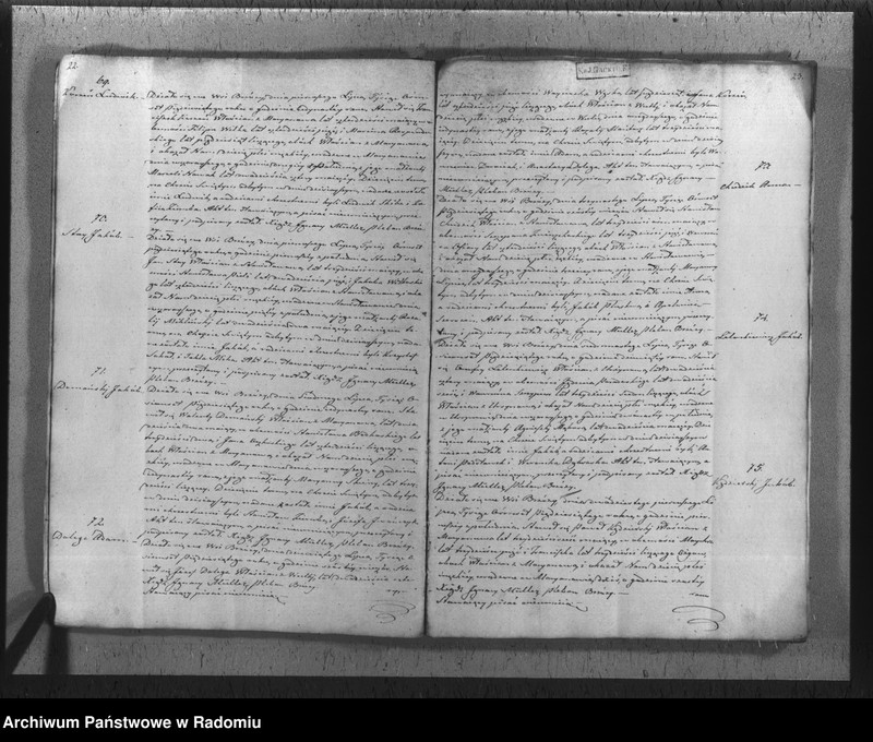 Obraz 15 z jednostki "[Duplikat akt urodzonych, zaślubionych i zmarłych parafii Brzóza w roku 1850]"