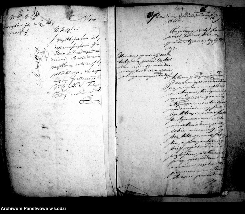 Obraz 10 z jednostki "Akta tyczące się wyprowadzania się fabrykantów"