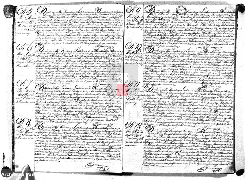 Obraz z jednostki "Księga Duplikat Urodzonych Zmarłych i Zaślubionych Parafii Liszkowskiey w Powiecie Seyneńskim Guberni Augustowskiey Rok 1844"