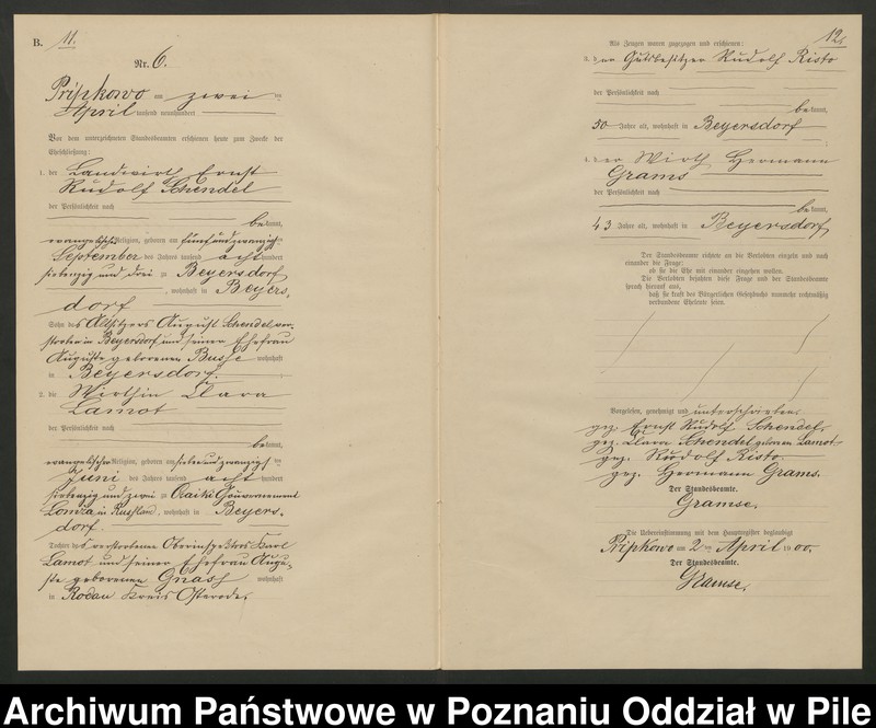 Obraz 9 z jednostki "Księga małżeństw"