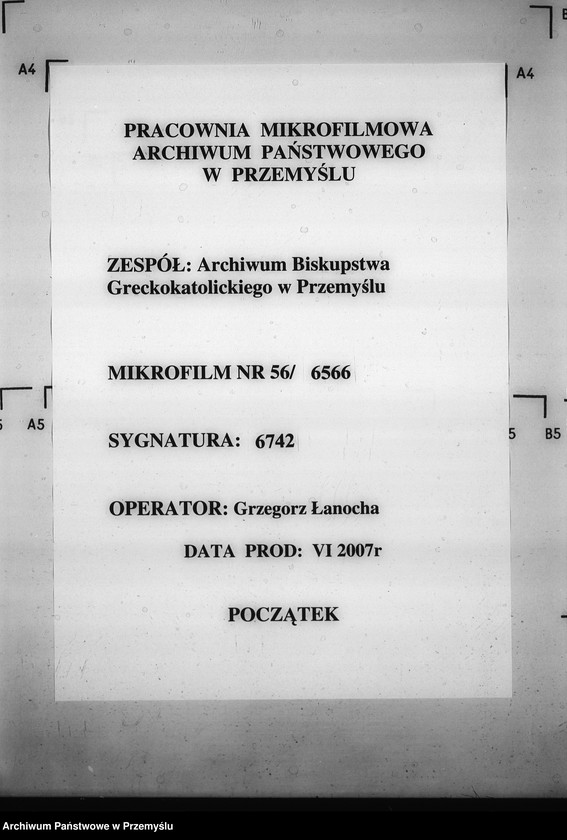 image.from.unit.number "[Kopie ksiąg metrykalnych parafii Łówcza z filią Huta Stara (dekanat Cieszanów)]"