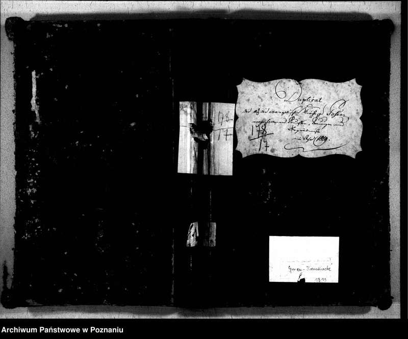 Obraz 2 z jednostki "Duplikat der Getauften, Getrauten, Verstorbenen"