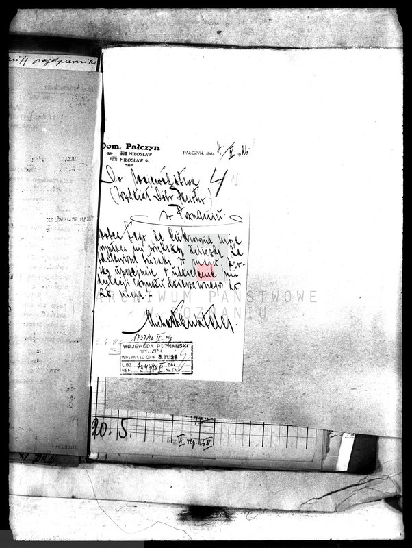 Obraz 11 z jednostki "Spłata czynszu dzierżawnego majątku Pałczyn"