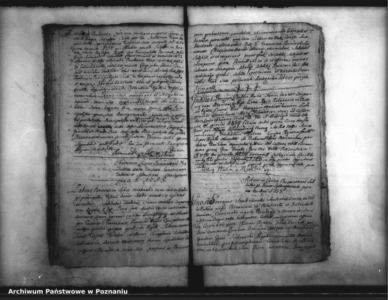 Obraz 10 z jednostki "Inscriptiones, resignationes [protocollon]"