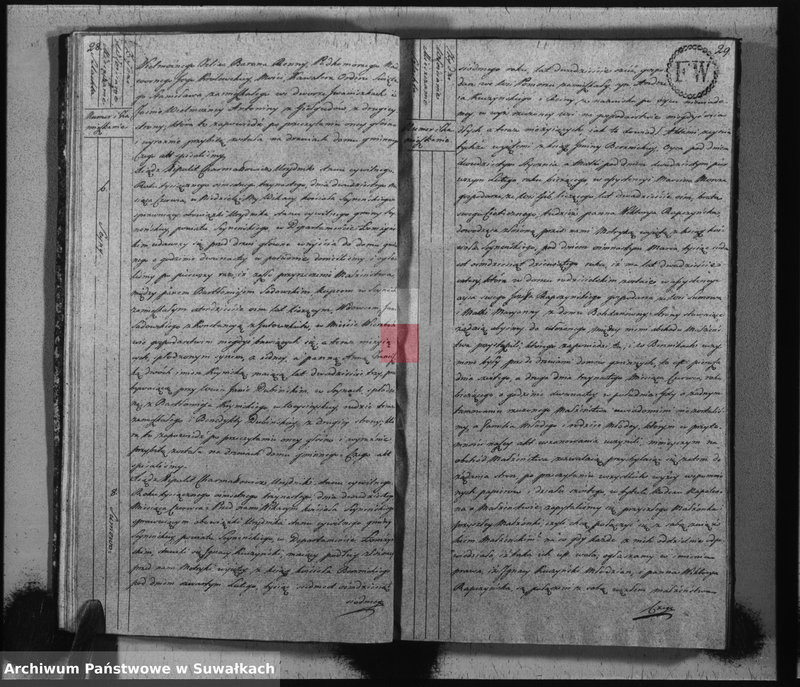 image.from.unit.number "Akta stanu cywilnego zaślubionych w gminie seyneńskiey od 1-go stycznia 1813 roku."
