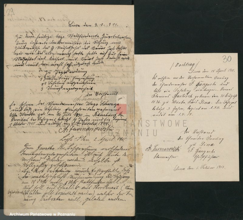 Obraz 17 z jednostki "Protokollbuch für die Schneiderinnung zu Lissa"