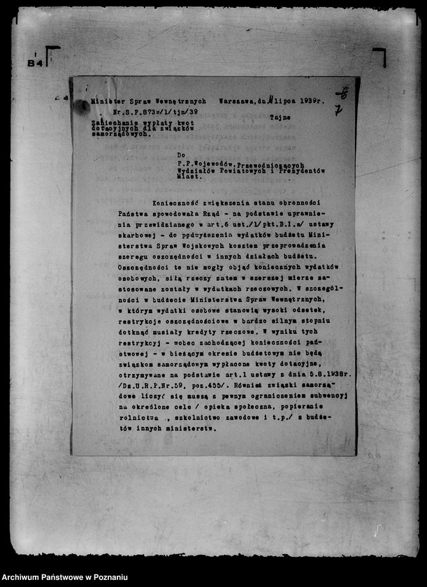 Obraz 12 z jednostki "/Okólniki wojewody poznańskiego/"