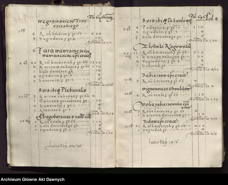 image.from.unit.number "Regestr poborów a. 1577 woj. krakowskiego za urzędu ur. pana Piotra Strzały."