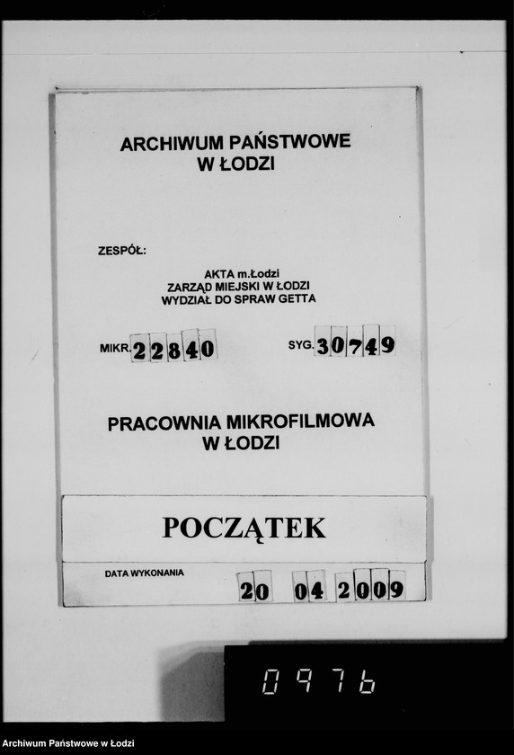 Obraz 1 z jednostki "Auftrag 5919. Damen-Hüte für F-ma Eugen Althausen Litzmannstadt"