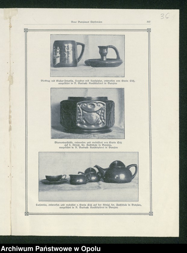 Obraz 1 z kolekcji "Wyroby ceramiczne zachowane w Muzeum w Nysie"