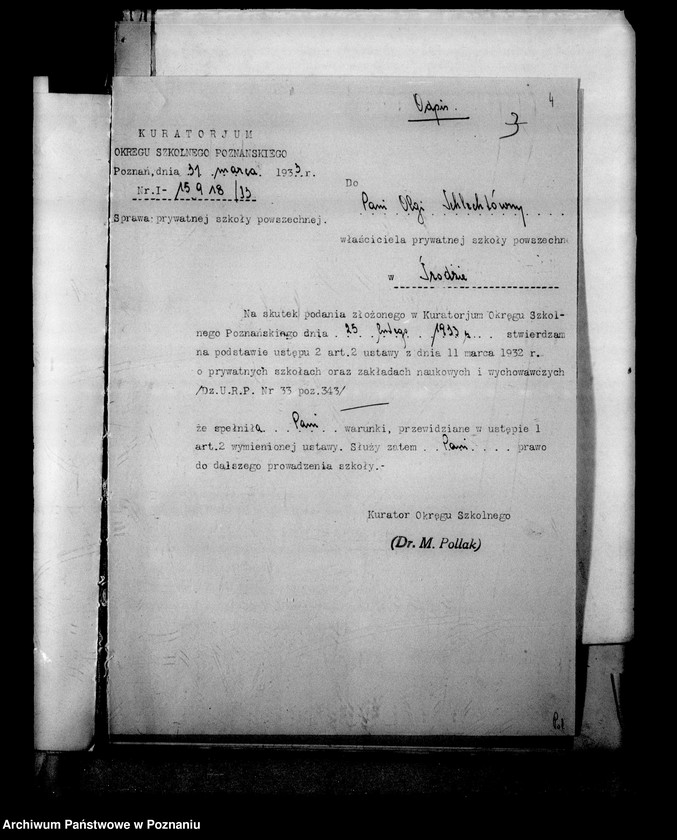 Obraz 8 z jednostki "Prywatna Szkoła Powszechna z niemieckim językiem nauczania- Środa"